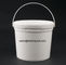 High strength good sealing plastic bucket for architecture with handle supplier