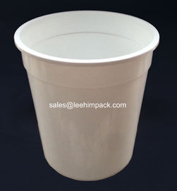 China 1kg Round Plastic Food Drum For Multi-use Purpose supplier